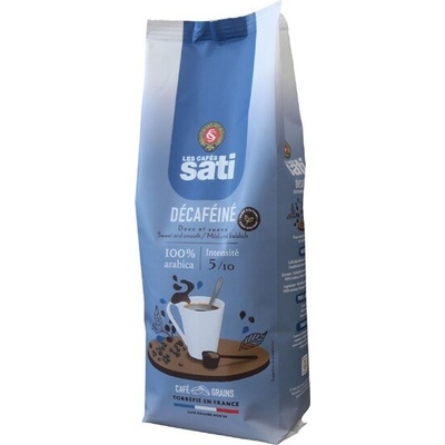 Les Cafés Sati Décafeinated zrnková 0,5 kg