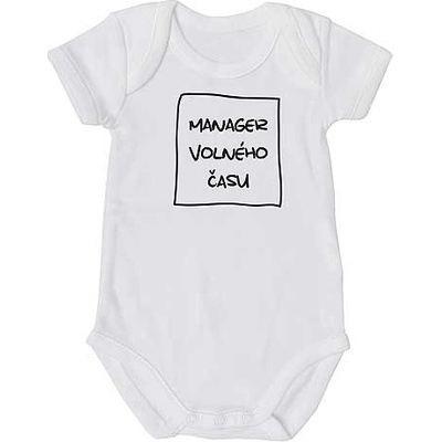 Bohemia Gifts Dětské body s potiskem Manager volného času