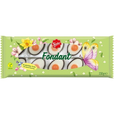 Riegelein Velikonoční vajíčka z fondánu v hořké čokoládě 150 g