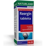 Naturland Reergin - Концентрация и издръжливост с глутаминова и аспарагинова киселина, 60 таблетки (304761 NTRL)