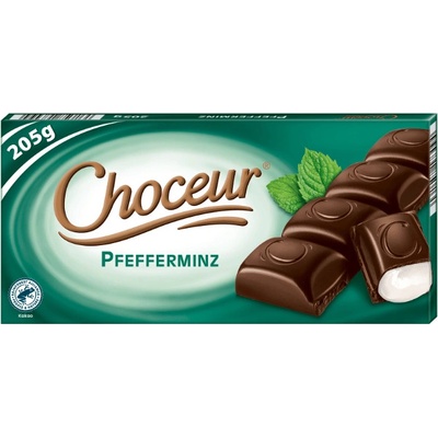 Choceur Pfefferminz hořká 205 g