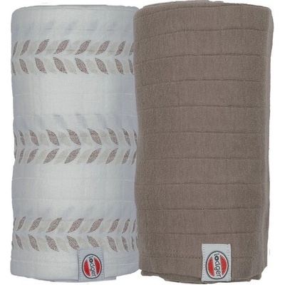 LODGER Swaddler Solid Matcha 2balenie Birch Buffalo