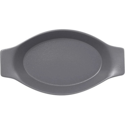 RAK Porcelain Tanier oválny s rúčkou 42 cl, sivá NFOPOD25GY-24