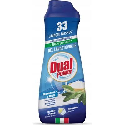 Dual Power Gél do umývačky riadu All-in-one 660 ml