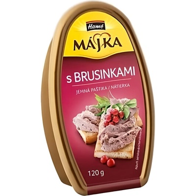 Hamé Májka s brusinkami paštika 120 g