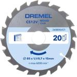 Dremel - CS500 нож за дърво, 85x15 мм, 20 зъба 2608846431 (2608846431)