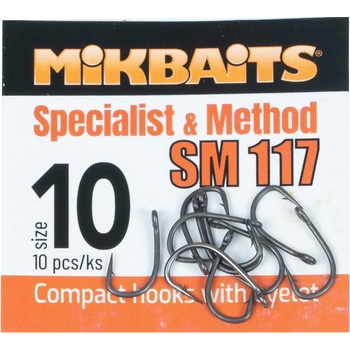 Mikbaits Specialist & Method SM 117 vel.10 10 ks