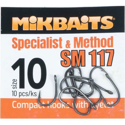 Mikbaits Specialist & Method SM 117 vel.10 10 ks