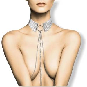  Метална яка със сребърна верижка - Désir Métalique Collar (BIJOUX0151)