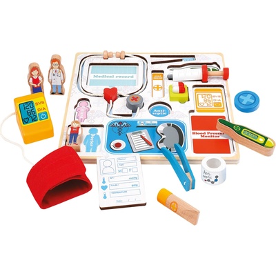 Wiky 3D Puzzle doktor drevené 15 ks