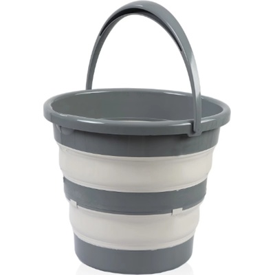 BabyJem Сгъваема кофа за изплакване BabyJem - 10 l, антрацид (120.02.598.005)
