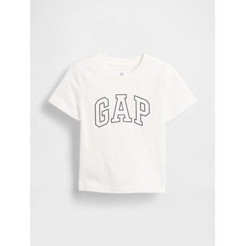GAP Детска тениска с логото на GAP GAP | Byal | Момчешки | 12-18 месеца