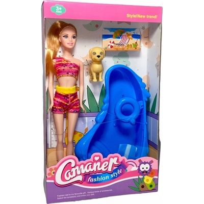 Lean Toys Příslušenství pro panenky do bazénu Skluzavka