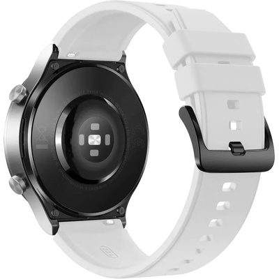 Huawei Силиконова каишка за Huawei Watch GT/ GT2/ GT2 Pro/ GT3, 22мм, Бял