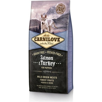 CARNILOVE Puppy losos a morka 24 kg