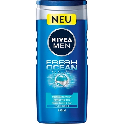 Nivea Men Fresh Ocean sprchový gel 250 ml