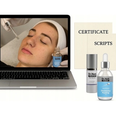Online kurz Dr.Nek chemický peeling včetně příslušenství - tištěná