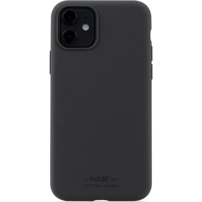 Holdit Калъф Holdit - Silicone, iPhone 11, черен (7330985143052)