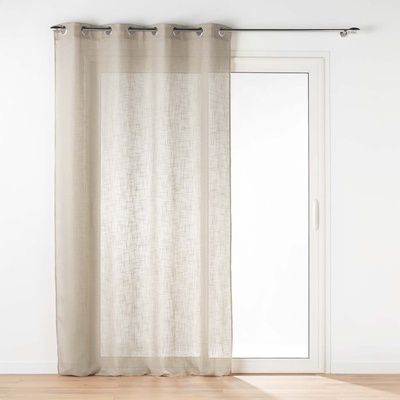 douceur d'intérieur Hnědá záclona 140x280 cm Haltona – douceur d'intérieur