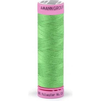 Polyesterové nitě návin 100 m Aspo Amann 0092 Bright LimeGreen