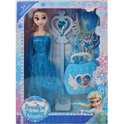 Armtoys КУКЛА ЛЕДЕНО ЦАРСТВО С ЧАНТА И АКСЕСОАРИ