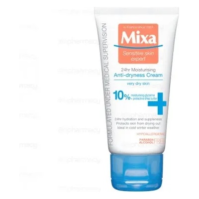 Mixa Sensitive Skin Expert 24 ч. Богат хидратиращ крем за много суха кожа 50 мл