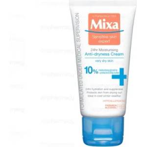 Mixa Sensitive Skin Expert 24 ч. Богат хидратиращ крем за много суха кожа 50 мл