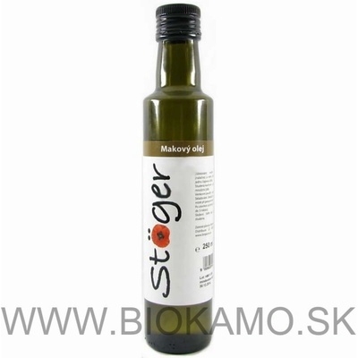 Stöger Makový olej 100% 0,5 l