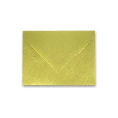 Clairefontaine Barevná obálka zlatá, 75 x 100 mm