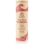 Suntribe Sports Zinc Stick минерална защитна пръчица за чувствителни места SPF 50 Retro Red 30 гр