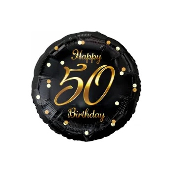 Image 1 of Godan Балон от фолио - черно / златист 50