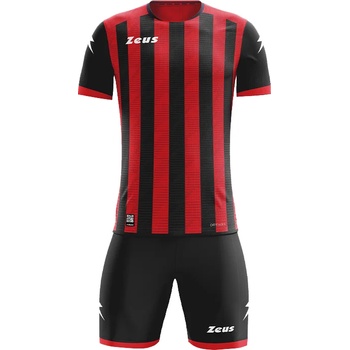 Zeus Комплект Zeus Icon Teamwear Set Jersey with Shorts black red