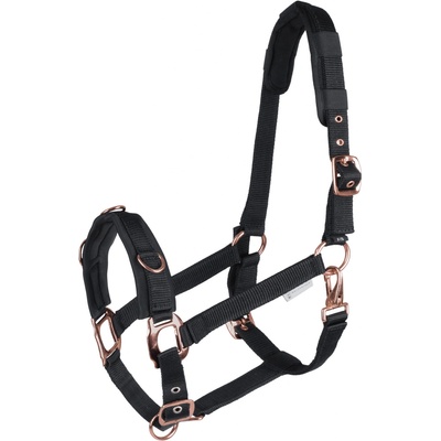 Waldhausen Lonžovací ohlávka Rosé Černá – Zboží Dáma