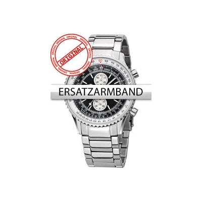 Perigaum Replacement Strap steel P-1310 Flightmaster Silver (Replacement Strap steel P-1310 Flightmaster Silver)