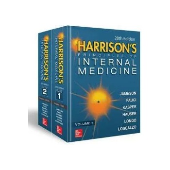 Image 1 of Harrison's Principles of Internal Medicine, Twentieth Edition (Vol. 1 & Vol. 2) | J. Larry Jameson, Dennis Kasper, Stephen Hauser, Dan Longo, Anthony Fauci, Joseph Loscalzo