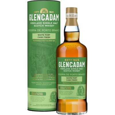 Glencadam Reserva De Porto Branco White Port Cask Finish 46% 0,7 l (tuba)