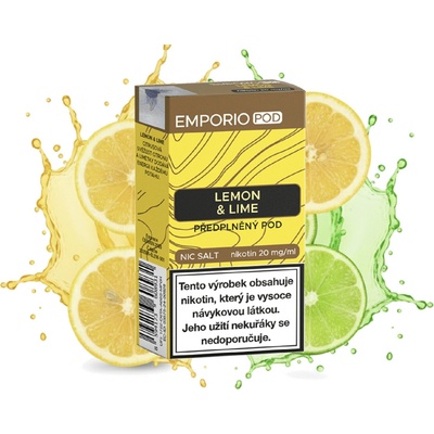 Emporio Pod kapsle Lemon & Lime 20mg