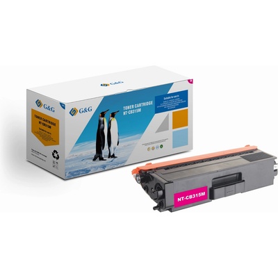 Compatible УНИВЕРСАЛНА КАСЕТА ЗА BROTHER HL 4150/4170/4570CDW/MFC 9460CDN/9560/9970 - TN320M (TN-320M)/TN325M (TN-325M) - Magenta - PN NT-CB315M - G&G (TN-320M TN-325M)