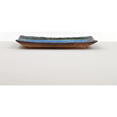 MIJ Talíř na sushi a sashimi Cobalt Blue 29 x 12 cm