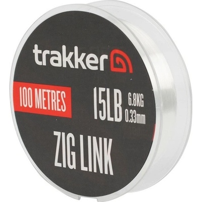 Trakker Náväzcová Šnúra Zig Link 100 m 0,33 mm 15 lb 6,8 kg