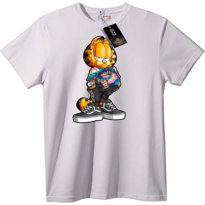 NOONEBRAND Тениска Гарфилд Boss Lady - L, Black