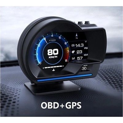 Palubní DISPLEJ SPORT LCD, OBDII, FULL + GPS | Zboží Auto
