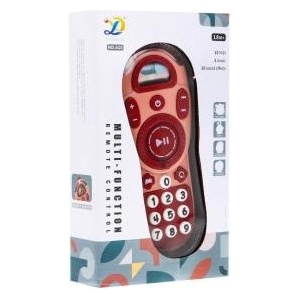 Ramiz Interactive Kids TV Remote Pink + Sound Functions Melodies Flashlights + LED Light