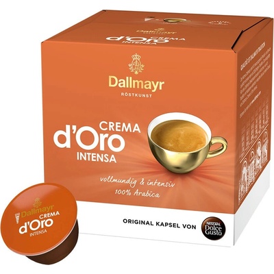 Dallmayr Кафе капсули Dallmayr Dolce Gusto Crema D'oro Intensa, 16 броя (10246)