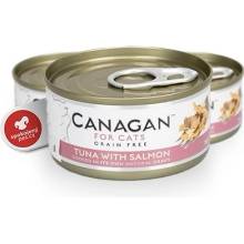 Canagan Cat tuniak a losos 75 g