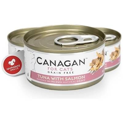 Canagan Cat tuniak a losos 75 g