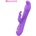 Paloqueth Thrusting & Vibrating Rabbit Vibrator Purple