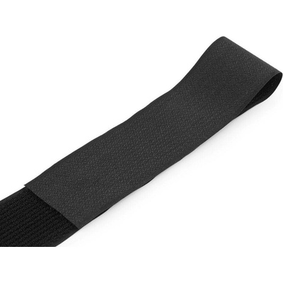 Suchý zip háček a plyš na jedné stuze šíře 50 mm METRÁŽ - 2 bílá