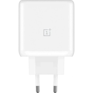 OnePlus Захранване за ел. мрежа с USB-A порт и технология за бързо зареждане - OnePlus VCA7JAEH USB-A Travel Charger 65W (bulk) (бял) (VCA7JAEH)