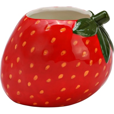 G. Wurm Керамична саксия за цветя, ягода, 14х13х12см (1707)